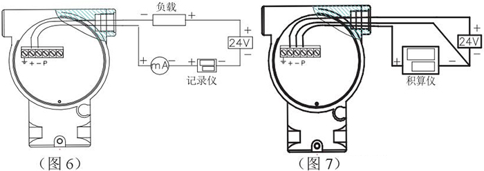 煙道氣流量計(jì)接線圖